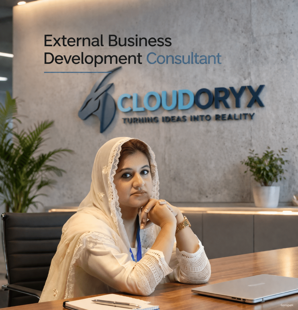 Dr. Javaria Abbas, External Business Development Consultant at CloudOryx