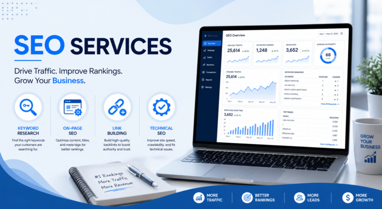 SEO Services Explained: What’s Included, Costs & How to Choose a Provider